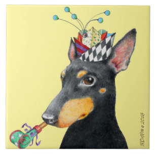 Fliese Manchesters Terrier (6" x6")