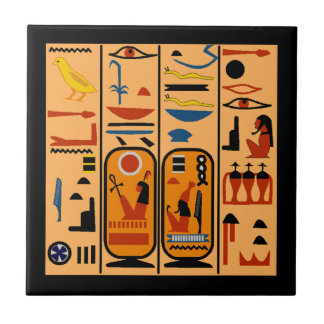 Flieseägyptische Egyptology-Hieroglyphen Symb Fliese