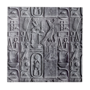 Flieseägyptische Egyptology-Hieroglyphen Symb Fliese