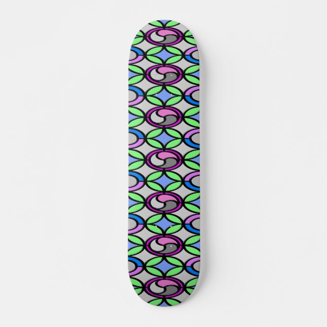 Fliesen aus Glas Skateboard (Vorne)