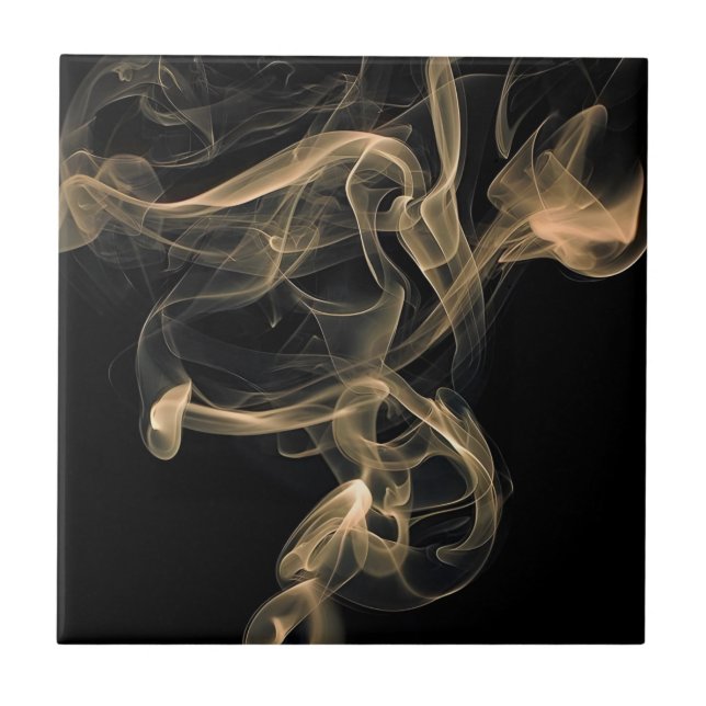 Fliesen aus schwarzem und goldenen Boden (Vorderseite)