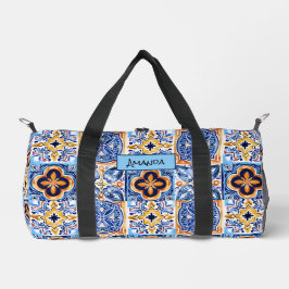 Fliesen aus sizilianischer Keramik Duffle Bag