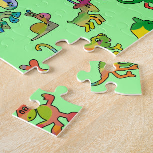 Fliesen für abstrakte Tiere Puzzle