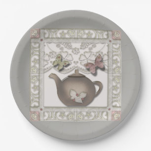 Fliesen für die Küche. Pappteller