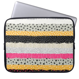 Fliesen für Patchwork: Vielseitiges Nahtloses Desi Laptopschutzhülle