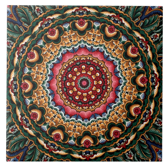 Fliesen in der dekorativer italienischer (Vorderseite)