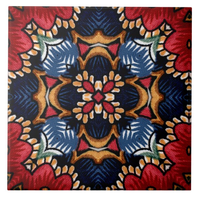 Fliesen in der dekorativer italienischer (Vorderseite)