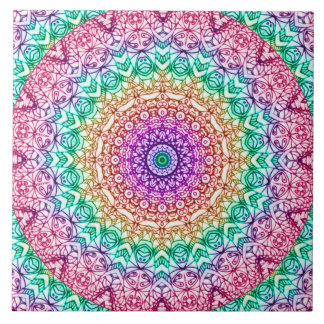 Fliesen-Mandala Mehndi Art G379 Fliese