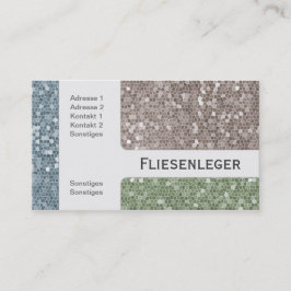 Fliesen- Visitenkarte
