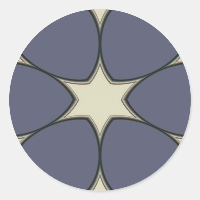 Fliesenaufkleber Runder Aufkleber (Vorderseite)