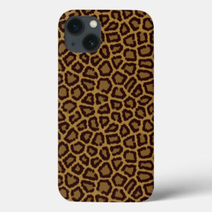 Fliesenhintergrund mit einem Leopardpelz Case-Mate iPhone Hülle