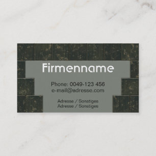 Fliesenleger-Handwerk Visitenkarte