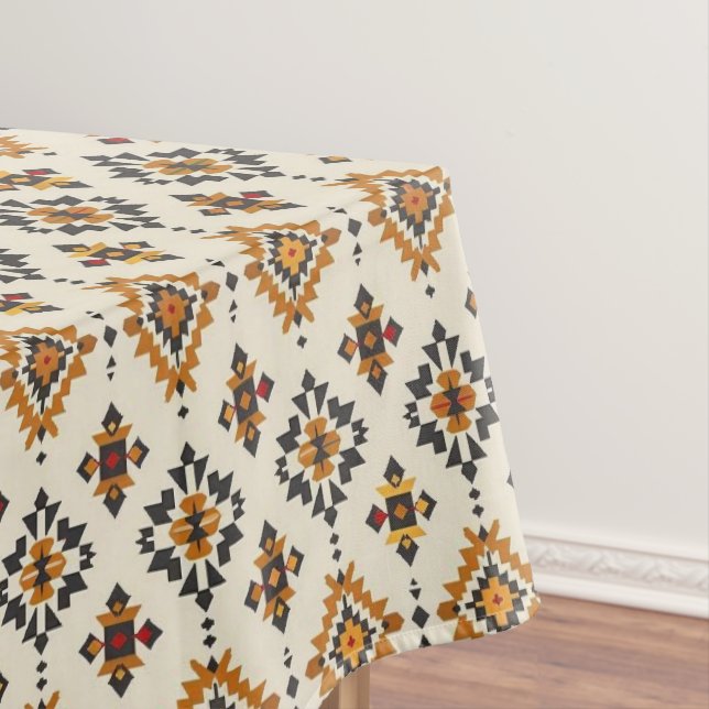 Fliesenmuster aus coolem Western Tischdecke (Beispiel)