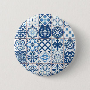Fliesenmuster für Keramiken Button
