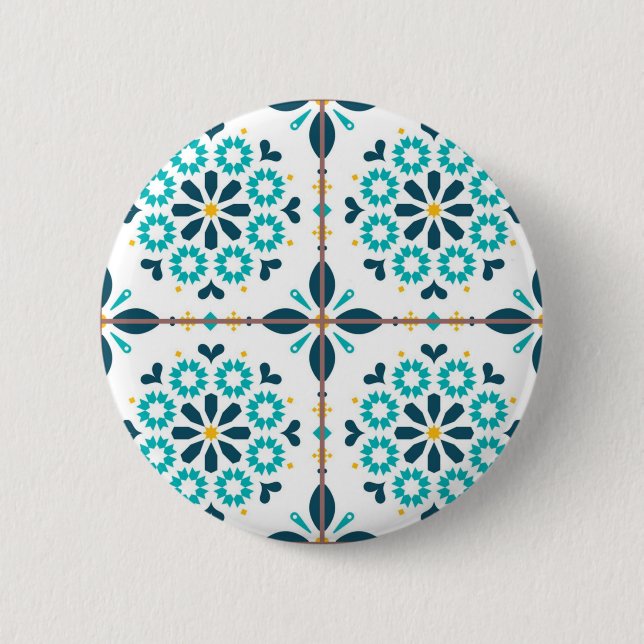 Fliesenmuster für Keramiken Button (Vorderseite)