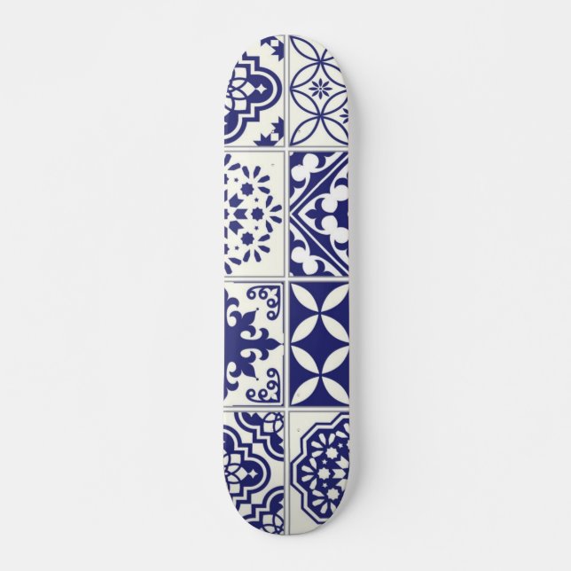Fliesenmuster für Keramiken Skateboard (Vorne)