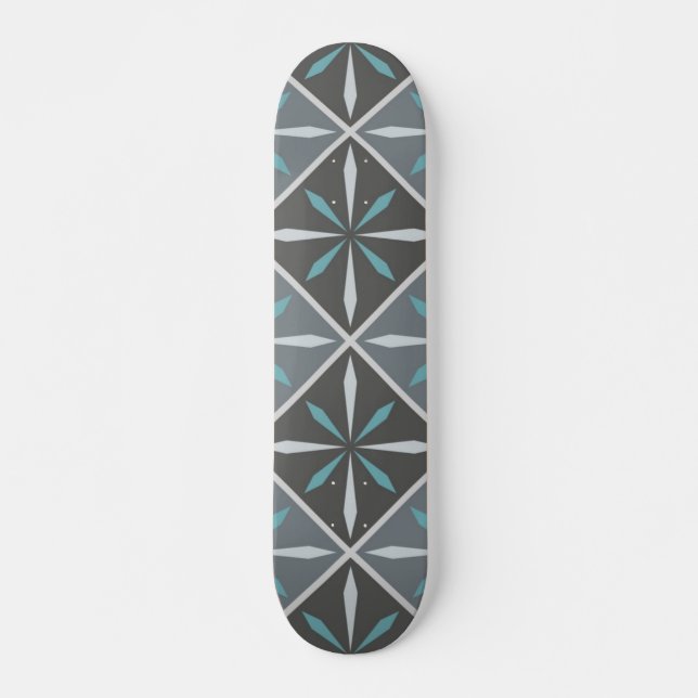 Fliesenmuster für Keramiken Skateboard (Vorne)