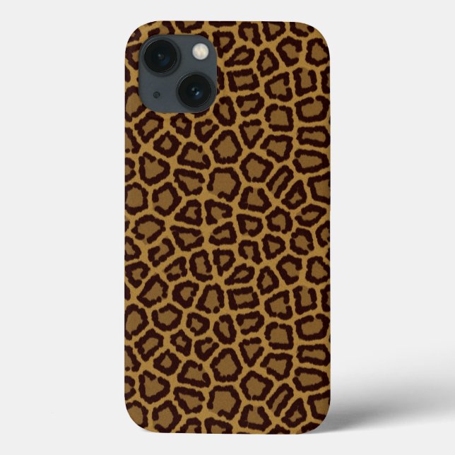 Fliesenuntergrund mit Leoparden Case-Mate iPhone Hülle (Rückseite)