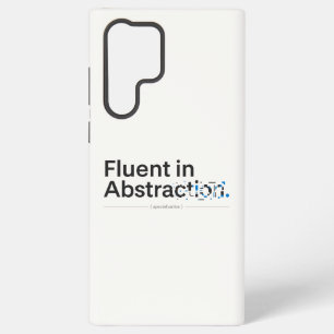 Fließend in Abstraktion Minimalistischer Tech-Case Samsung Galaxy Hülle