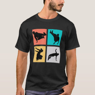 Fließend in Parkour T-Shirt