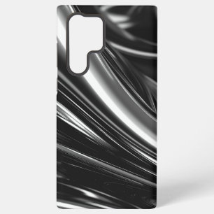 Fließendes Silbermetall Samsung Galaxy Hülle