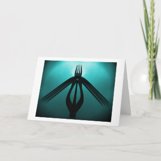 Flight (Cutlery Abstrakt) Karte