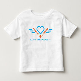 Flight Doctor Symbol mit Ihrem Namen Kleinkind T-shirt