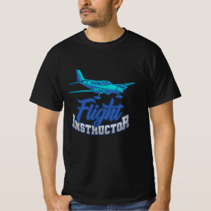 Flight Instructor CFI Pilot Trainer Aviation T-Shirt
