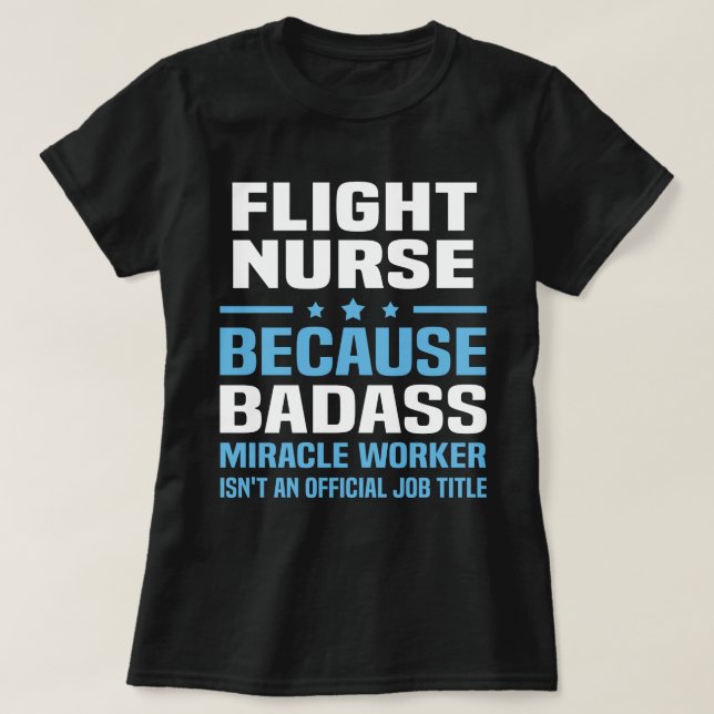 Flight Nurse T-Shirt (Design vorne)