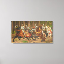 Flight of Charles the Bold on Horseback