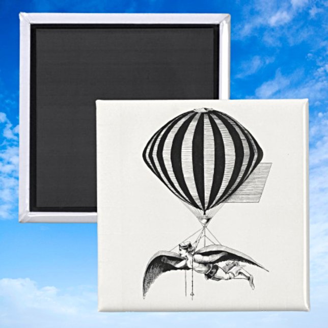 Flight of Imagination: Vintager Aerialist Magnet (Von Creator hochgeladen)