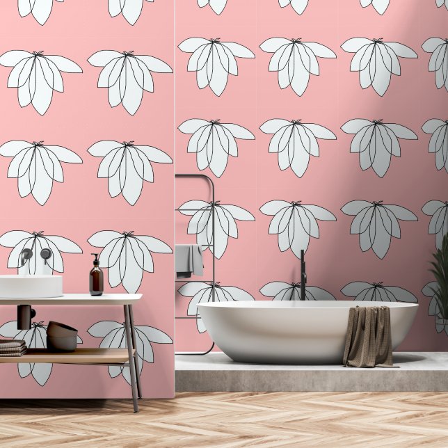 FLIGHT Peach Tapete (Badezimmer)