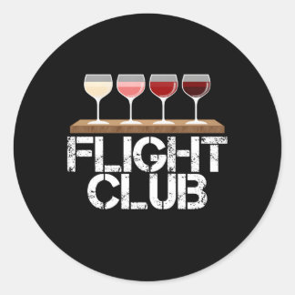 Flight Wine Club Weinroute Mendrisiotto Weinroute  Runder Aufkleber