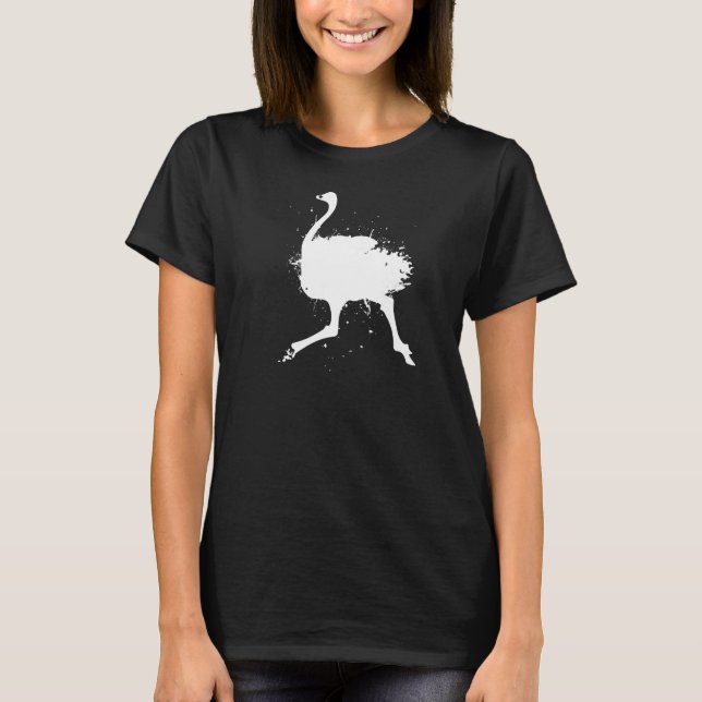 Flightless Bird Ornithology - Wildife Emu Ostrich  T-Shirt (Vorderseite)