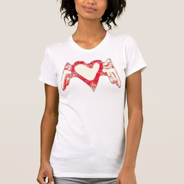 Flighty Herz T-Shirt (Vorderseite)