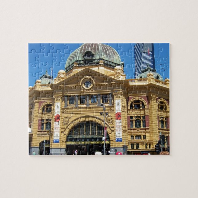 Flinders Straßen-Station Puzzle (Horizontal)