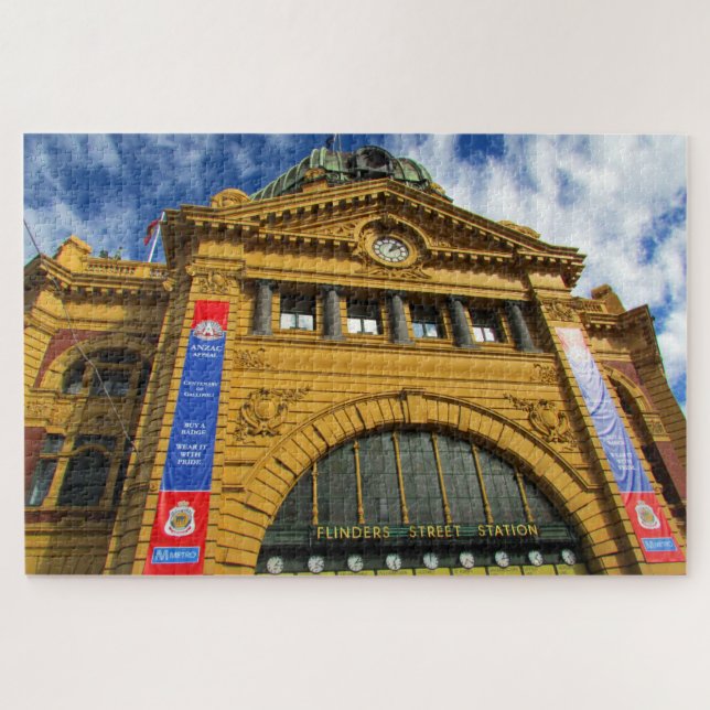 Flinders Street Station Puzzle (Horizontal)