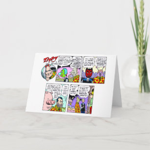 Flinke Halloween-Karte Karte