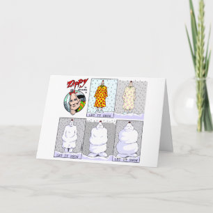 Flinke Weihnachtskarte #2 Feiertagskarte