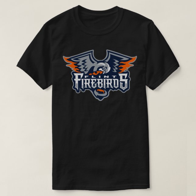 Flint Firebird Hockey Classic T Shirt (Design vorne)