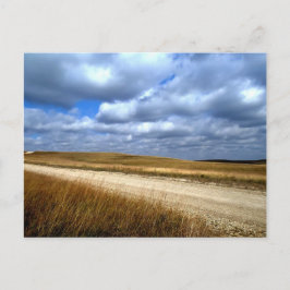 Flint Hill von Kansas Postkarte