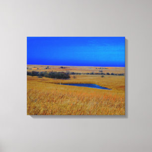 Flint HIlls von Kansas Canvas Print Leinwanddruck
