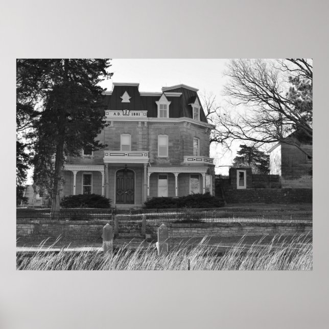 Flint HIlls von Kansas Poster (Vorne)