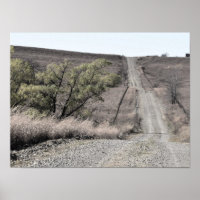 Flint Hills Winterszene