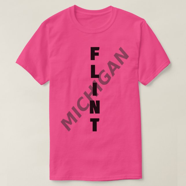 Flint Michigan 19 T-Shirt (Design vorne)