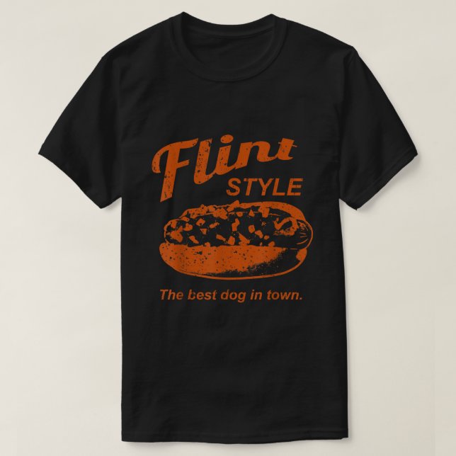 Flint Style Coney Hot Dog T-Shirt (Design vorne)