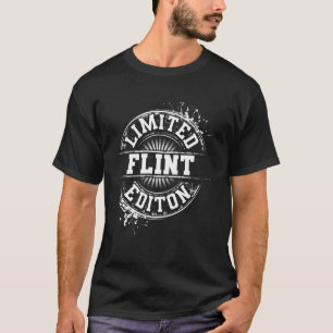 Flint Surname Family Tree Birthday Reunion Idea T-Shirt