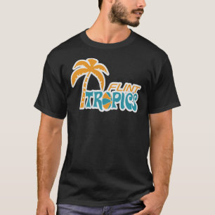 Flint Tropics Retro Essential T - Shirt