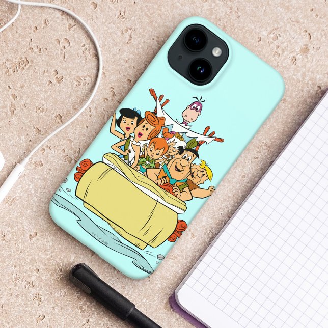 Flintstones Familientreppe Case-Mate iPhone Hülle (Von Creator hochgeladen)