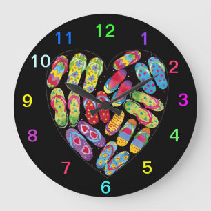 Flip-Flop-clock Große Wanduhr
